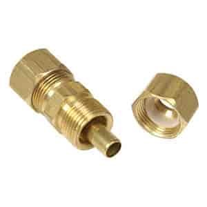 Fuel Line Unions Adapts 1/4 in., 5/16 in., 3/8 in. Nylon to Steel Tubing