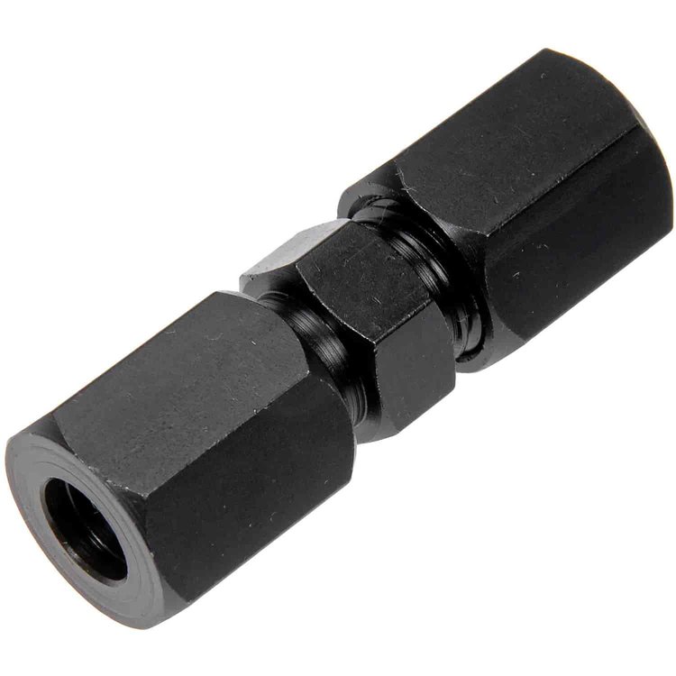 Fuel Line Compression Fitting 5/16" Steel to 5/16" Steel Tubing