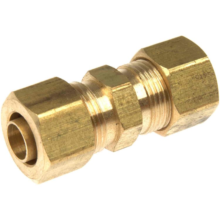 Fuel Line Compression Union - Adapts Nylon to Nylon Tube