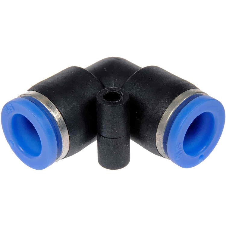 Nylon Connector 90 degree 5/16 in