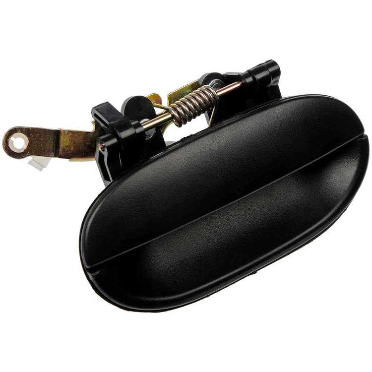 Exterior Door Handle Rear Right Smooth Black