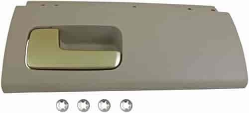 Interior Door Handle Rear Left Kit Chrome Lever Beige Housing