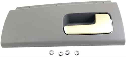 Interior Door Handle Rear Right Kit Chrome Lever Gray Housing