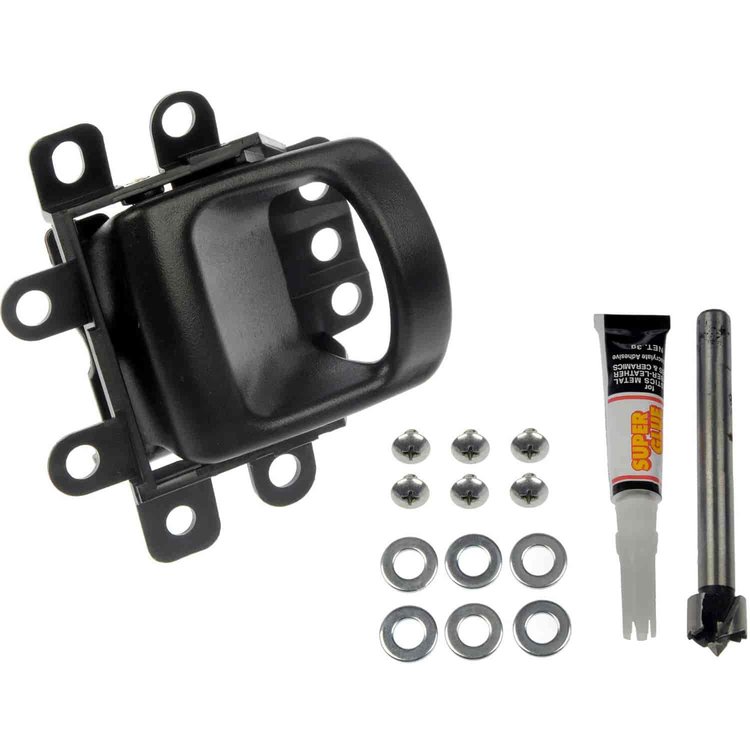 Interior Door Handle Front Right Textured Black