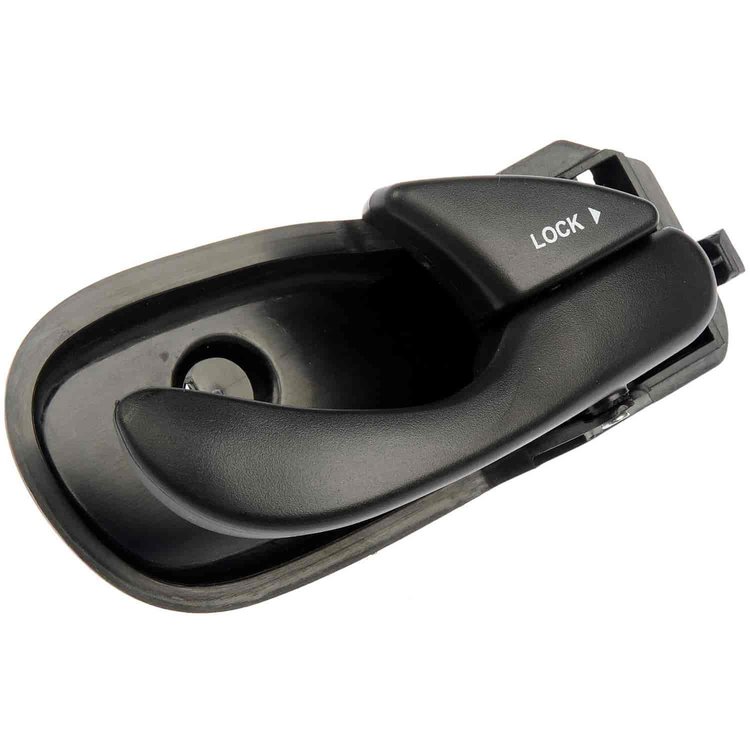 Interior Door Handle Rear Right Smooth Black