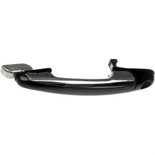 Exterior Door Handle Front Left Black/Chrome