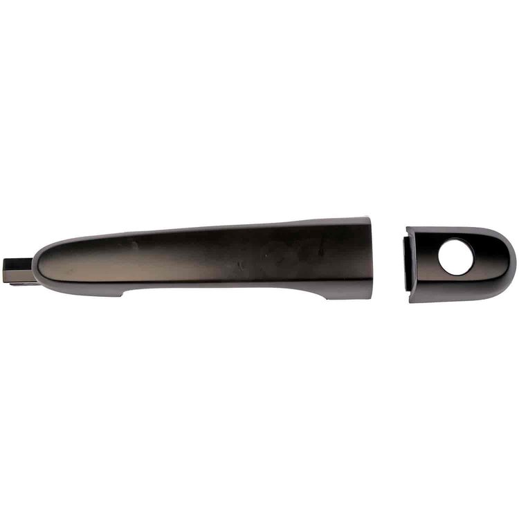 Exterior Door Handle Front Left Smooth Black