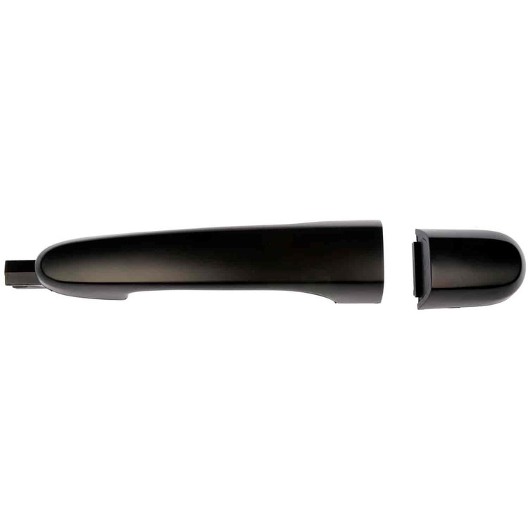 Exterior Door Handle Rear Left Smooth Black