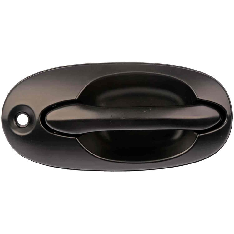 Exterior Door Handle Front Right Smooth Black
