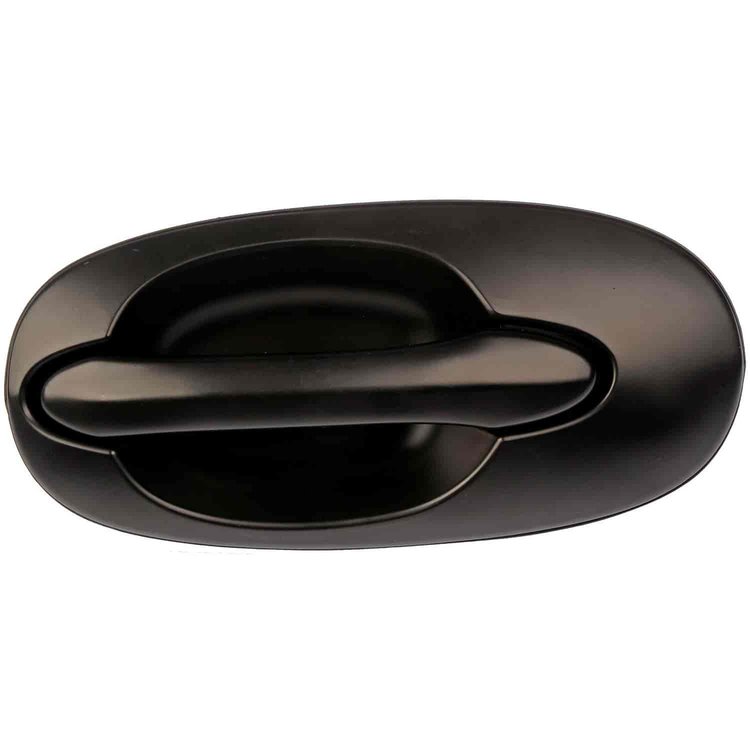 Exterior Door Handle Rear Left Smooth Black