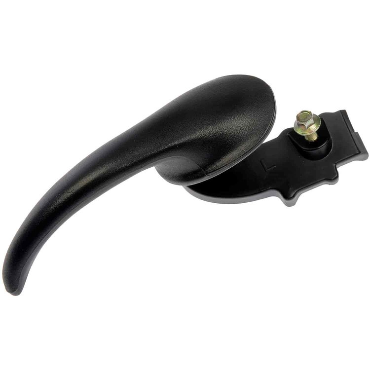 Interior Door Handle Front/Rear Left Textured Black