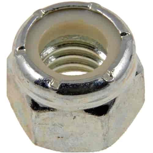 810-042 Hex Lock Nut with Nylon Insert-Grade 2-Thread Size- 3/8-16