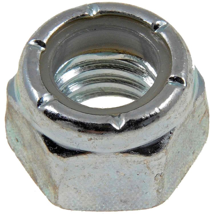 810-043 Hex Lock Nut with Nylon Insert-Grade 2-Thread Size- 7/16-14