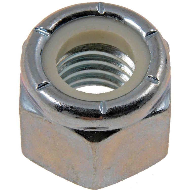 810-044 Hex Lock Nut with Nylon Insert-Grade 2-Thread Size- 1/2-13