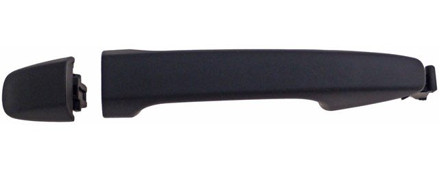 Exterior Door Handle Front Right Without Keyhole Textured Black
