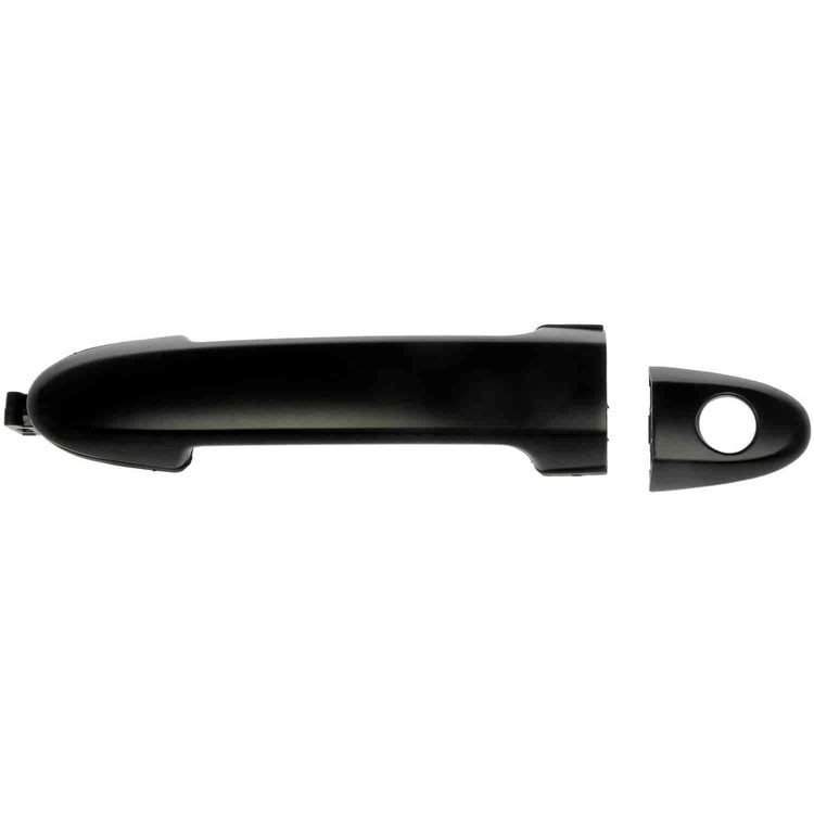 Exterior Door Handle Front Left Smooth Black