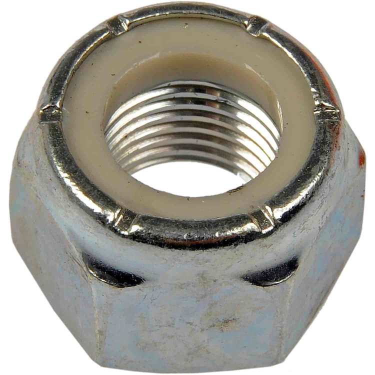 814-045 Hex Lock Nut with Nylon Insert- Grade 2-Thread Size 9/16-18