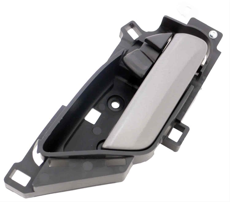 Interior Door Handle Front/Rear Right Dark Gray Lever Black Housing