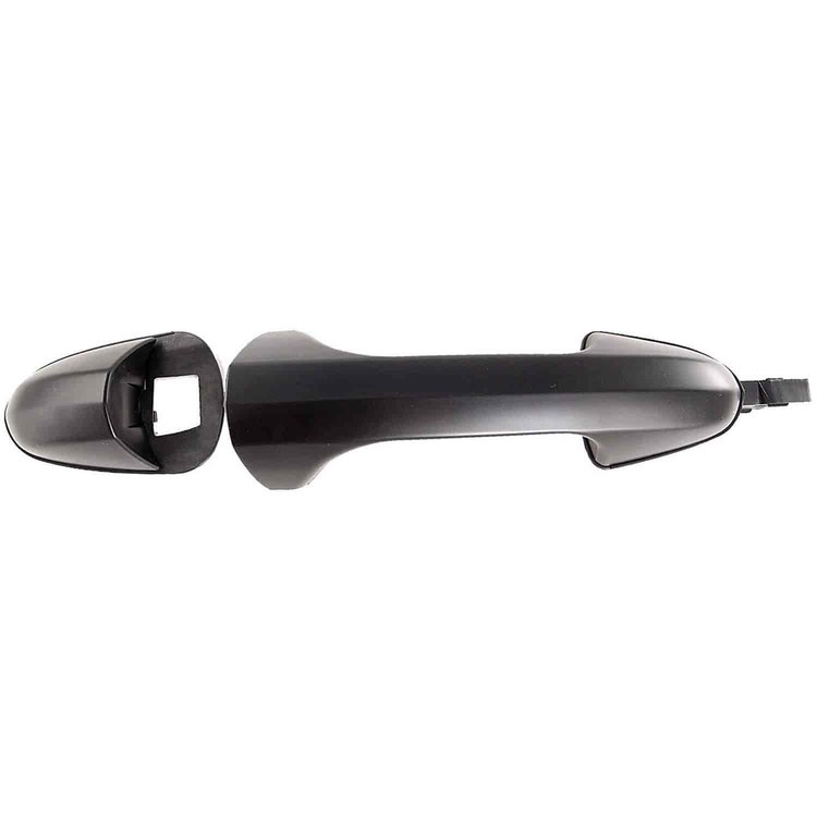 Exterior door handle rear right black