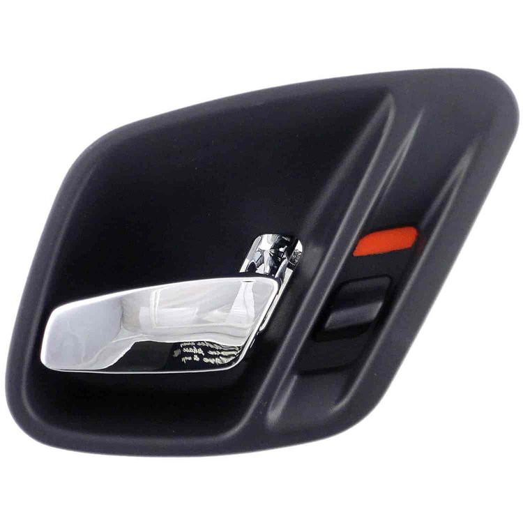 Interior Door Handle - Front Right Rear Right - Chrome Lever+Black Housing