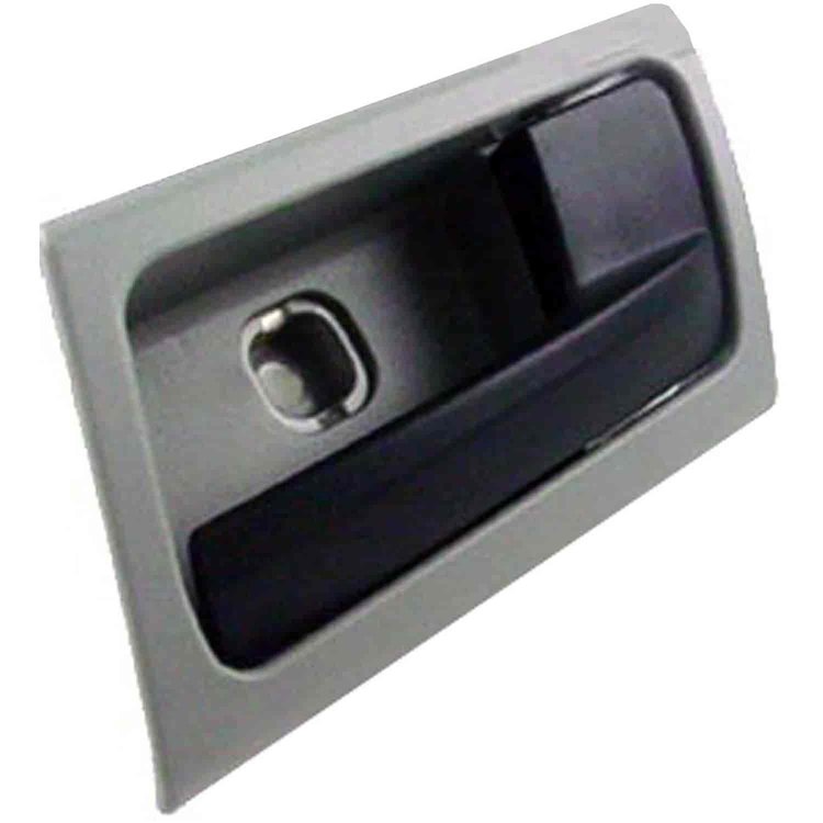 Interior Door Handle - Front Right - Black Lever+Gray Housing Flint/Black