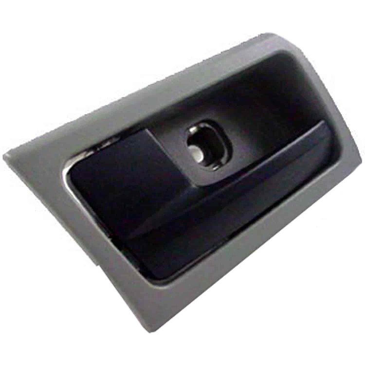 Interior Door Handle - Front Left - Black Lever+Gray Housing Flint/Black