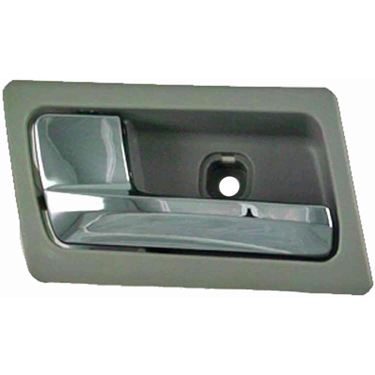 Interior Door Handle - Front Left - Chrome Lever+Gray Housing Flint
