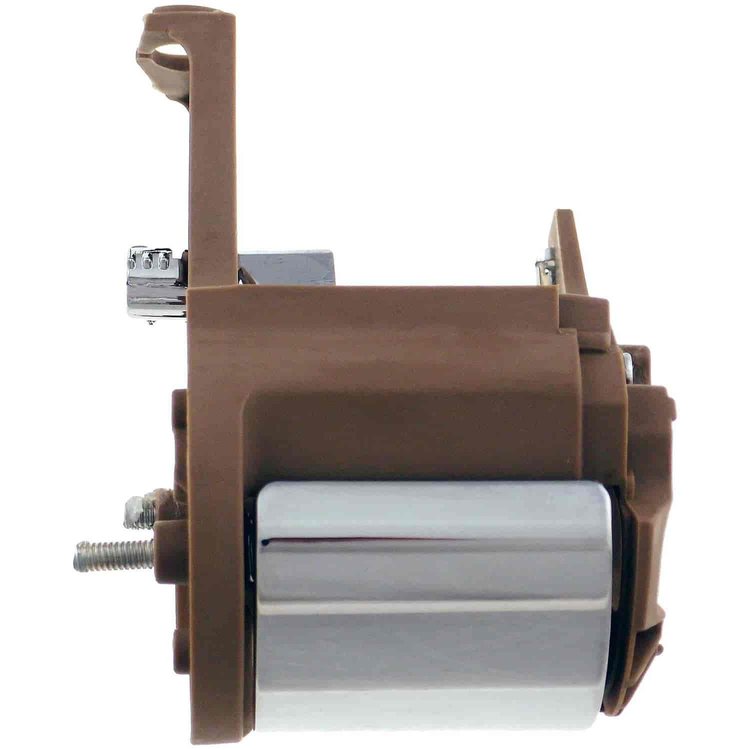 81713 Interior Door Handle - Rear Right - Chrome Lever+Brown Housing; 2007-2010 Ford, 2007-2010 Mercury