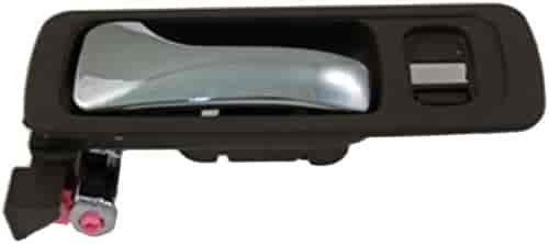 Interior Door Handle Front Left Chrome Lever/Beige Housing