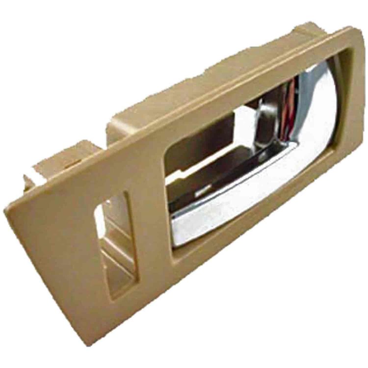 Interior Door Handle - Front Right - Camel Beige +Chrome