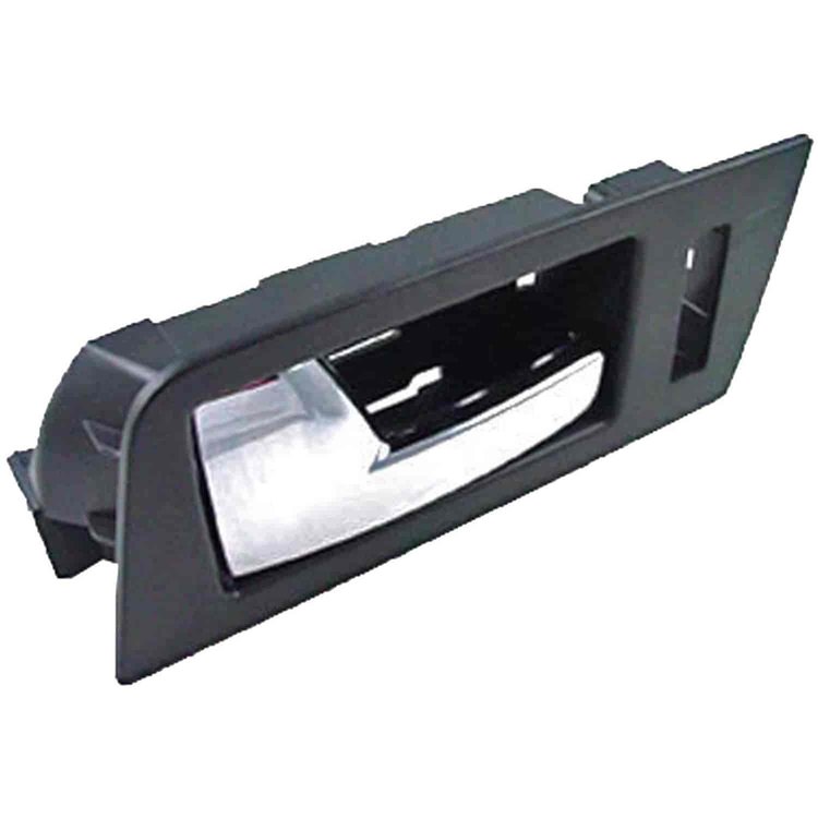 Interior Door Handle - Front Left - Black+Chrome