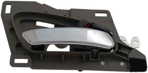 Interior Door Handle Rear Right Chrome Lever/Gray Housing