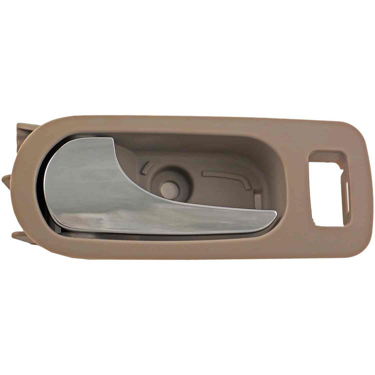 81818 Interior Door Handle - Rear Left - Chrome Lever+Light Gray (Titanium); 2007-2009 Buick