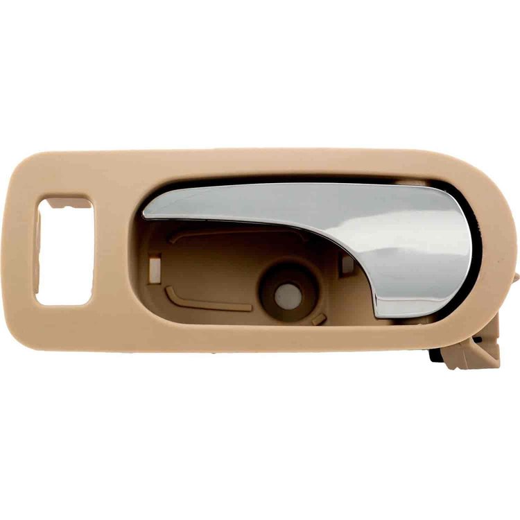Interior Door Handle - Front Left - Chrome Lever+Beige Housing Neutral