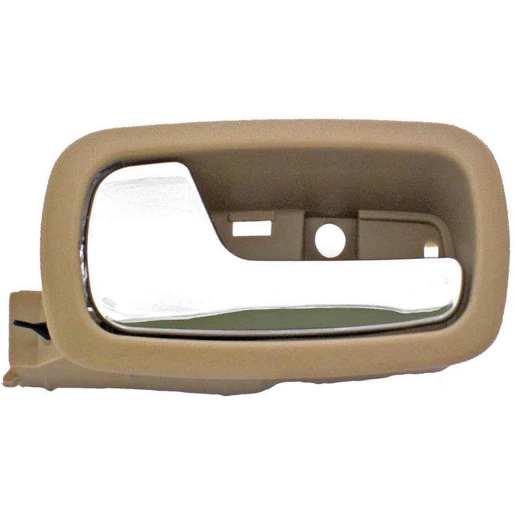 Interior Door Handle - Front Left - Chrome Lever+Beige Housing Neutral