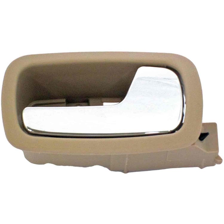 Interior Door Handle - Front Right - Chrome Lever+Beige Housing Neutral