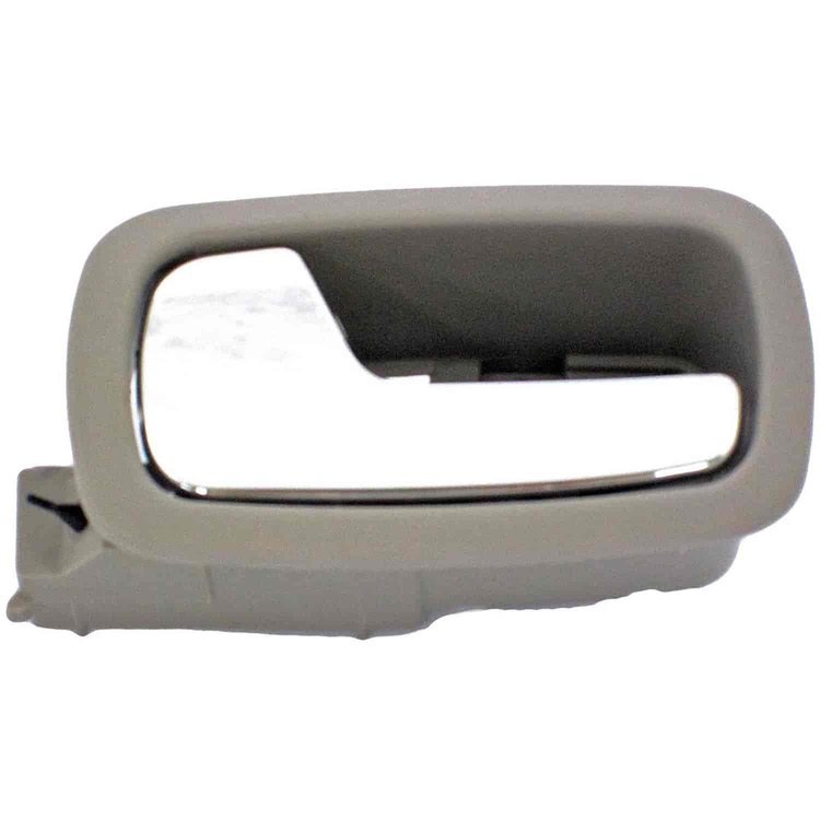 Interior Door Handle - Front Left - Chrome Lever+Gray Housing