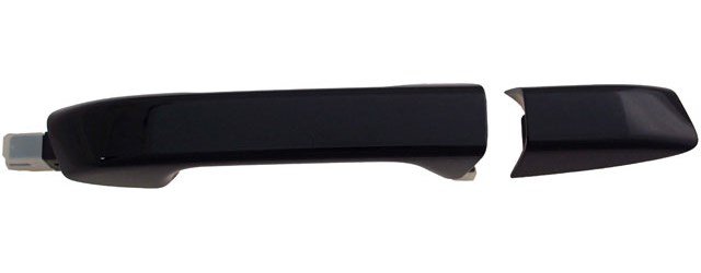 Exterior Door Handle Rear Left Smooth Black