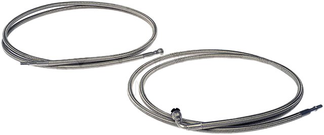 Flexible Braided Steel Front Fuel Line Kit 2004-2007 Chevrolet Silverado/GMC Sierra 1500 Crew Cab
