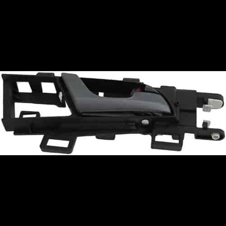 Interior Door Handle Front Right Gray Lever/Black Housing