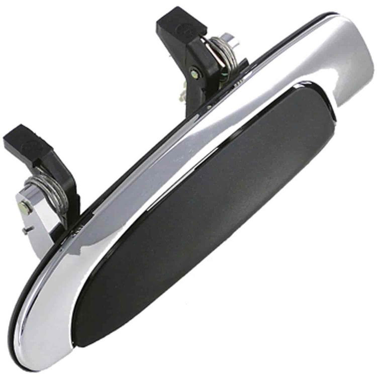 Exterior Door Handle Rear Left Chrome+Black