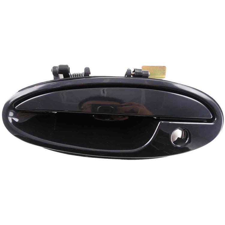 Exterior Door Handle Front Left Smooth Black