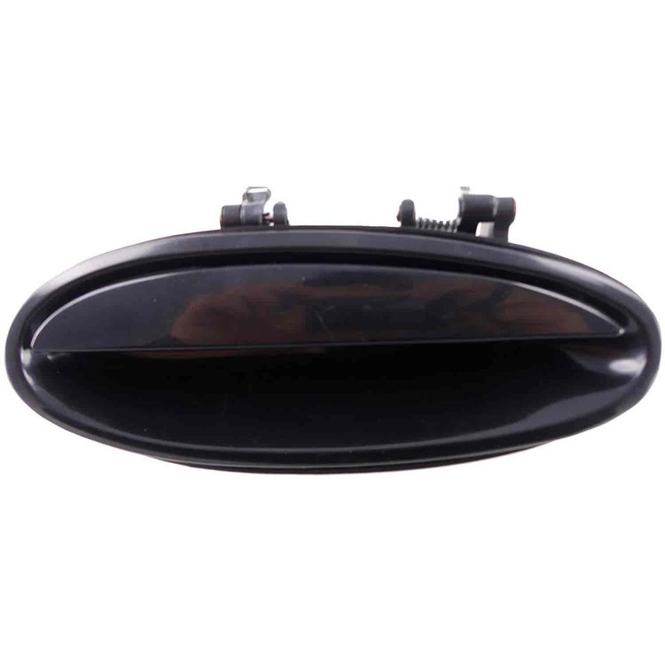 Exterior Door Handle Rear Left Smooth Black