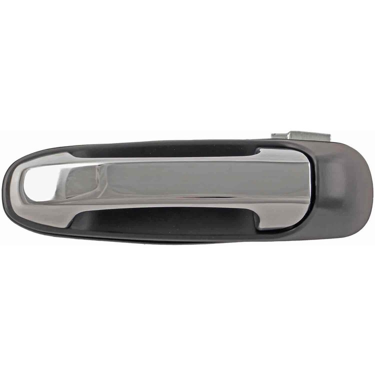 Exterior Door Handle Front Left Rear Left Black Smooth