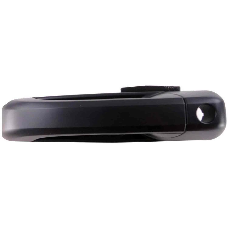 Exterior Door Handle Front Right Black Smooth Finish
