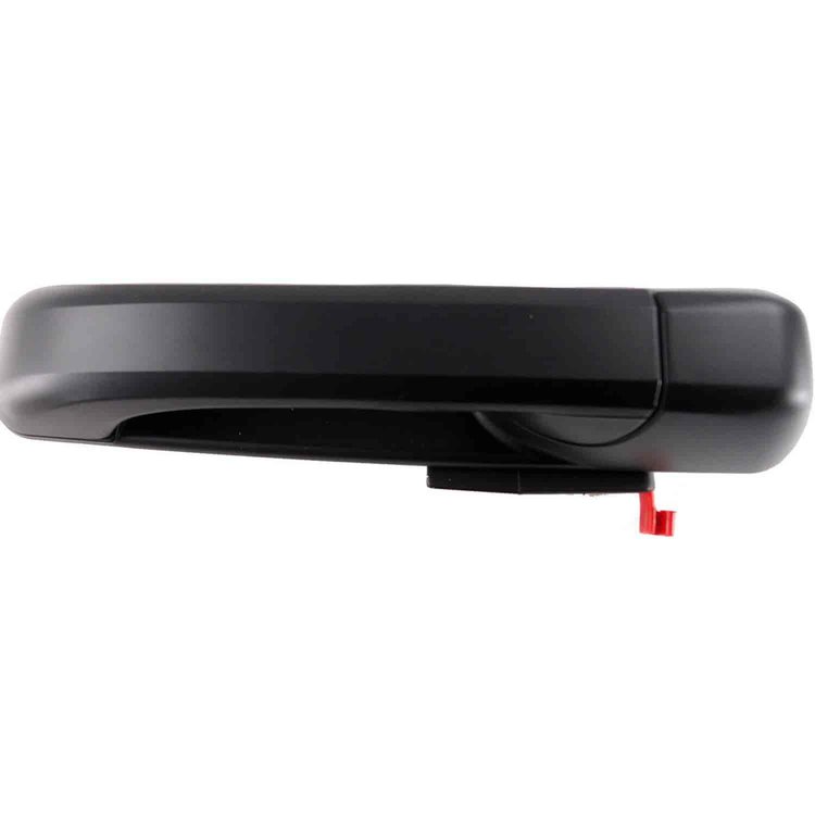 Exterior Door Handle Rear Right Black Smooth Finish
