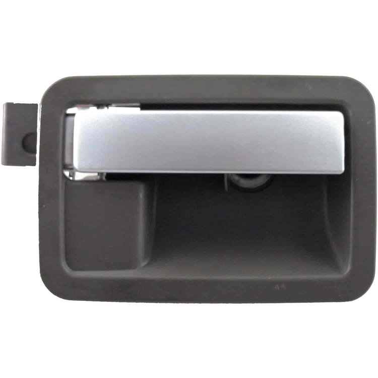 Interior Door Handle Silver Lever Dark Gray Housing