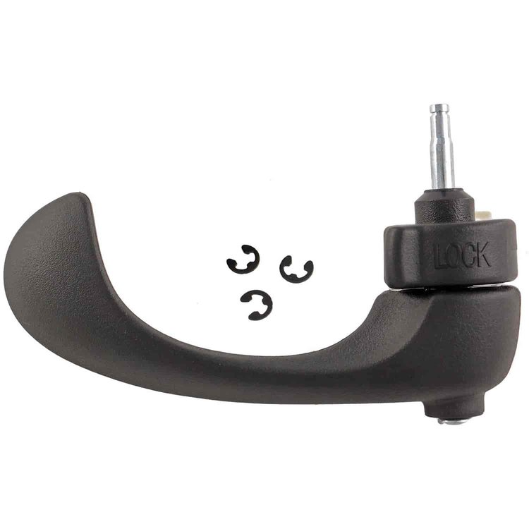 Interior Door Handle Textured Black