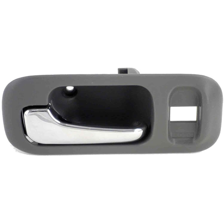 Interior Door Handle Front Left Gray/Chrome