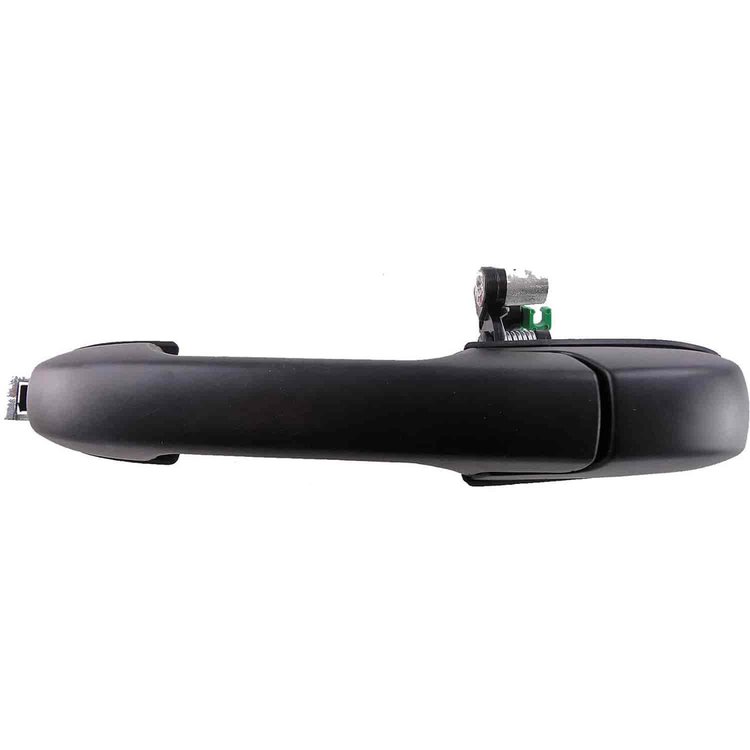 Exterior Door Handle Rear Left Smooth Finish Black